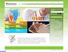 Tablet Screenshot of immunospec.com